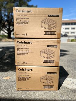 Cuisinart Toaster Oven Broiler, toaster oven, toaster oven  stainless steel, countertop oven, broil, broiler