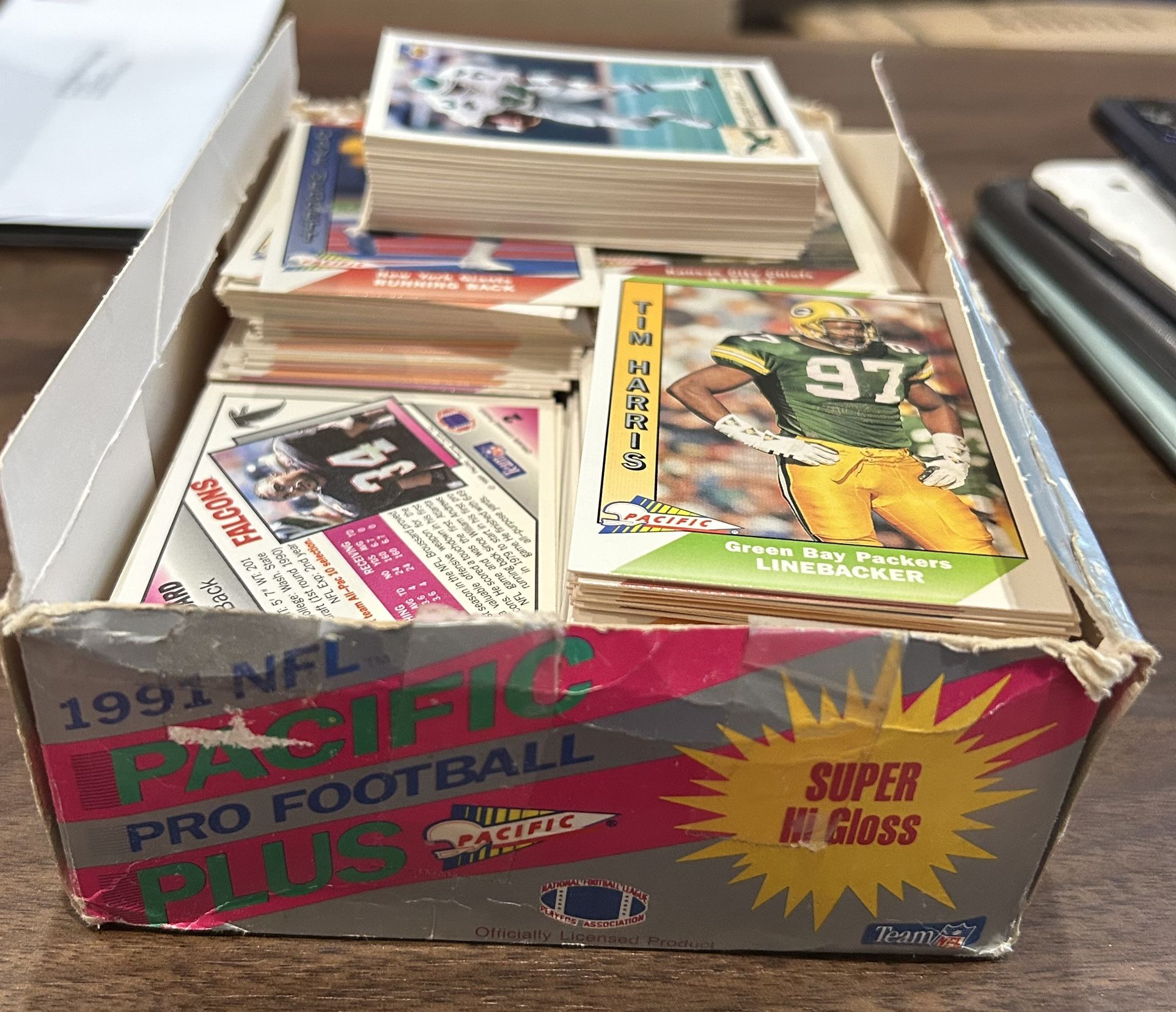 1991 NFL Pacific Pro Football Plus Card (Not Complete Set)