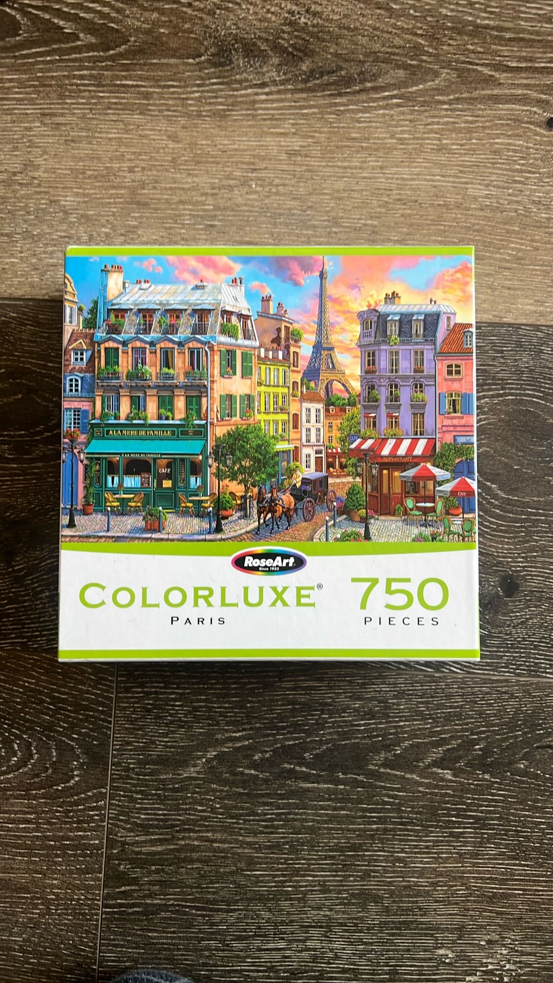 COLORLUXE Paris Puzzle 750 Pieces