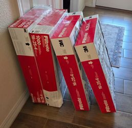 Bundle of 4 Brand New Filtrete 16x25x4 Air Filters - 1000 MPR & Regular