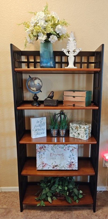 Pier 1 Imports 5 Shelf Folding Book Shelf 