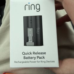 Ring Quick Release Battery (backup / Replacement)
