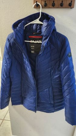 Pajar Blue Lightweight Hooded Puffer Jacket
