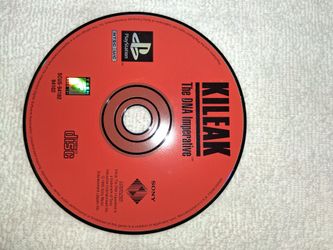Kileak The DNA Imperative PS1 Disc