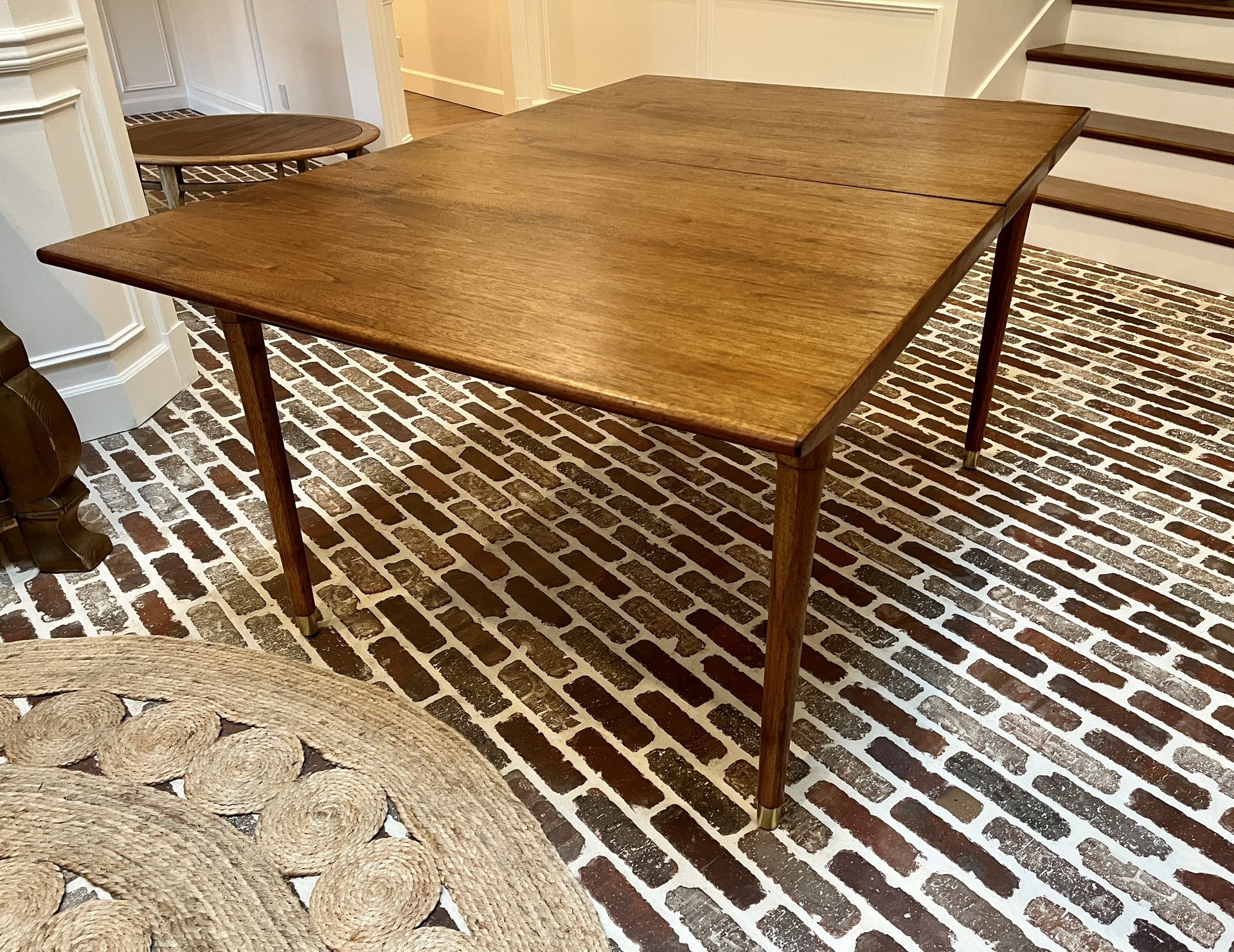 MCM Drexel Walnut Dining Table