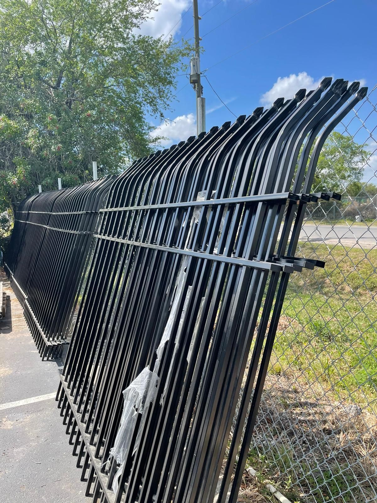 Fence Galvanized Powder Coated 