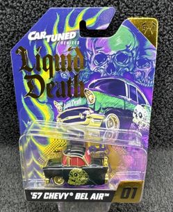 Car Tuned Liquid Death '57 Chevy Bel Air Die-Cast