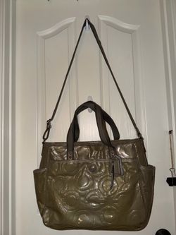 Coach Patent Leather Diaper Bag **EXCELLENT CONDITION **