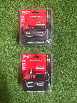 Milwaukee M18 5.0 Battery Set of 2