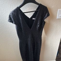 Black Sequin  Dress 