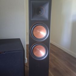 5.1 Surround Setup Klipsch Towers RP- 8000f (Pair), Center RP-504C, RP-600M (Pair)  & Sub R-115SW