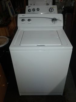 Kenmore washer works great with warranty