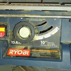 Ryobi Table Saw