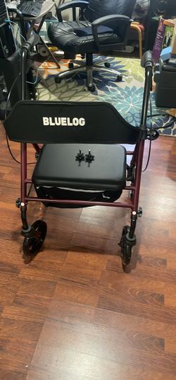 Bluelog Rollator Walker with Seat