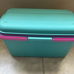 Vintage 90s Eagle Craftstor Sewing & Craft Tote