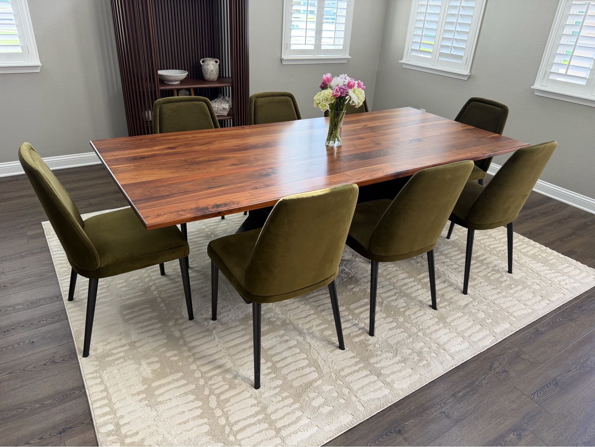 Arhaus Modern Luxury Dining Table Set