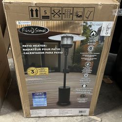 Patio Heater Matte Black - 50,000 BTU 