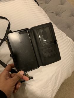 Wallet purse phone case fits iPhone 8,7,6 plus