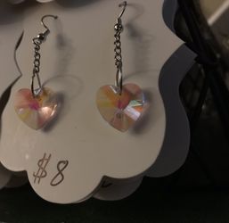 *Handmade* Heart Earrings