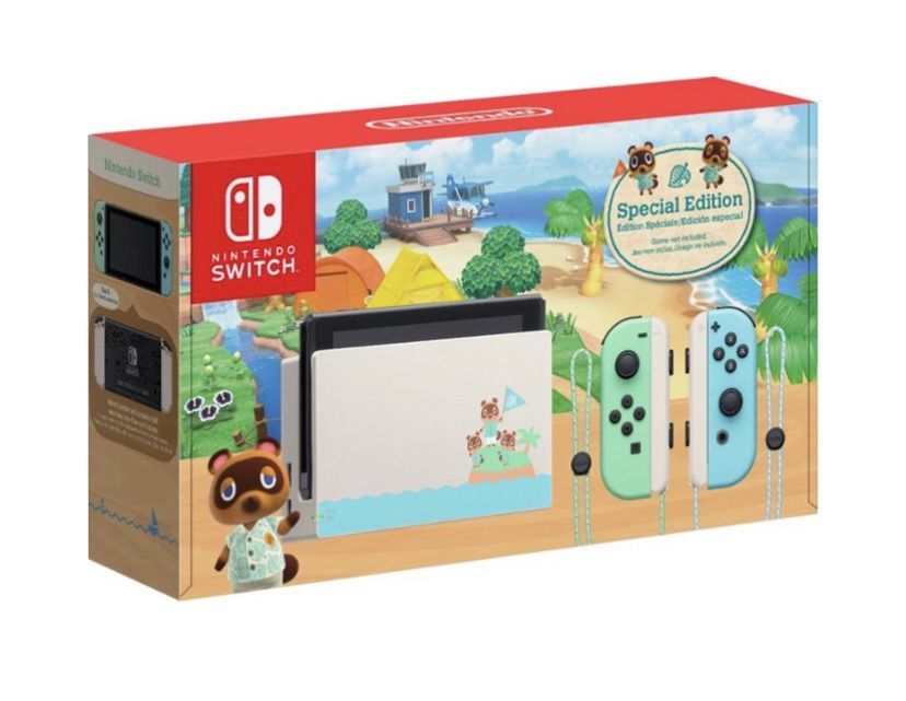 Brand New - Animal Crossing New Horizons Limited Edition Nintendo Switch Console