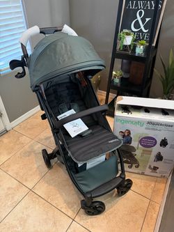 Ingenuity 3Dquickclose CS+ Compact Fold Stroller - Forest Green