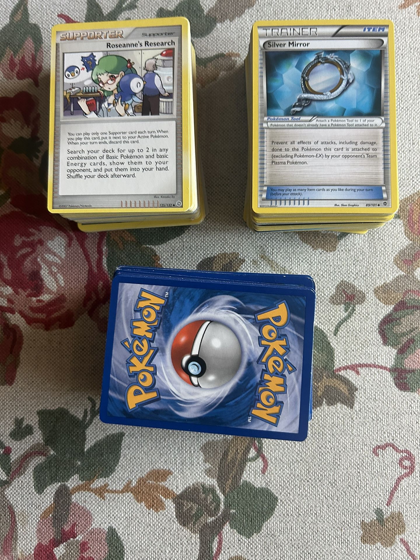 TCG Pokemon Trainer Supporter Cards Mid Era LP-MP  Huge Lot 250+