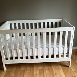Delta White Crib 