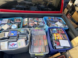 DVD-CD mix 6 box more 1000