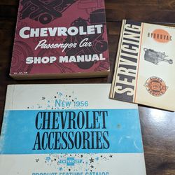  Passenger Car Shop Manual 1955 Chevrolet