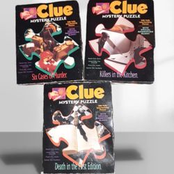 CLUE Mystery Puzzles Bundle (Set Of 3)