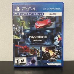 PlayStation VR Demo Disc PS4 PlayStation 4 CIB Video Game Sony PSVR 2016
