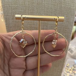Handmade Gold Plated Earrings