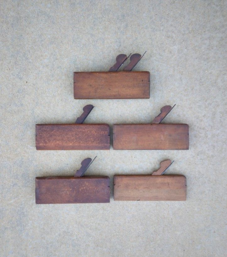 Vintage H. Miles Wood Planers