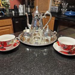 Vintage Silver Plated Coffee /Tea Set
