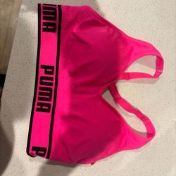Puma Sports Bra Neon Pink