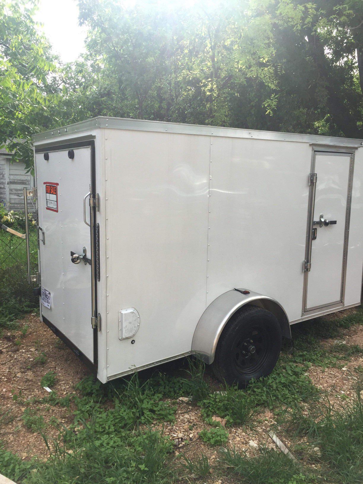 5x10 enclosed trailer