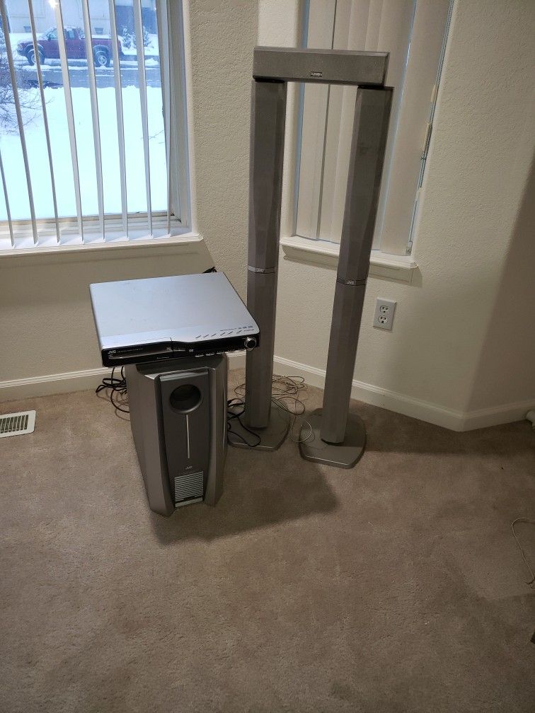 JVC DVD DIGITAL THEATER SYSTEM TH C5