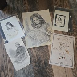 Vintage Misc. Drawings And Pictures 