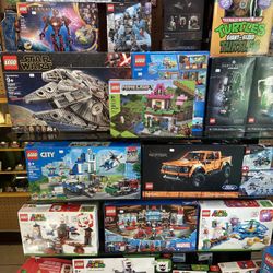 Legos / Pokémon Cards / Nintendo 64 / Nintendo Switch / SNES 