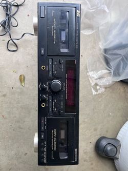 JVC TD-W318 Double Cassette Deck – Tested & Working