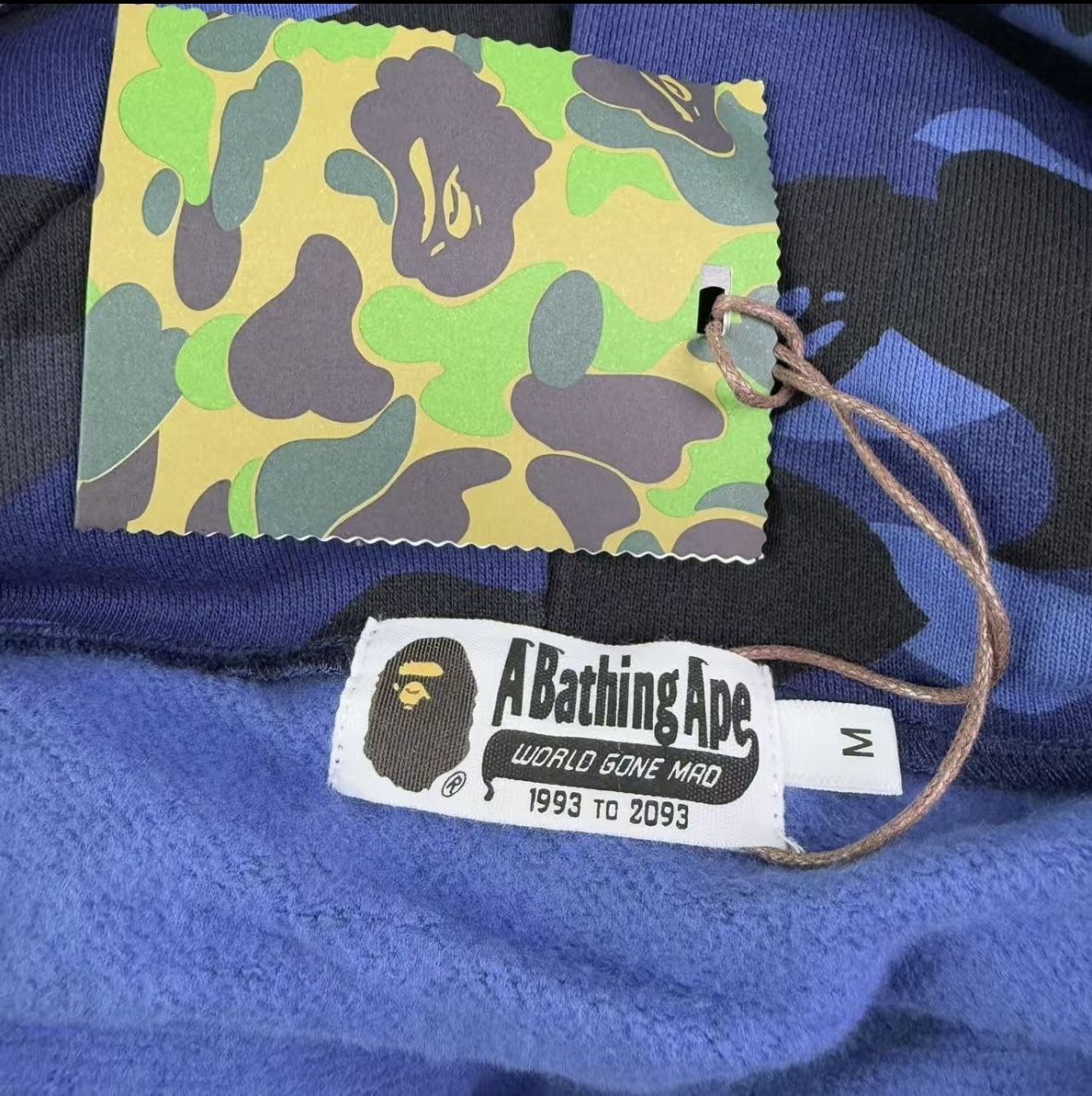 Bape Blue Hoodie