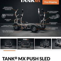 TANK® MX PUSH SLED