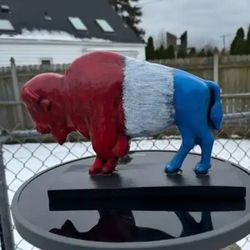 The Red White And Blue Buffalo