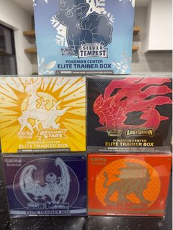 Pokemon ETBs sealed