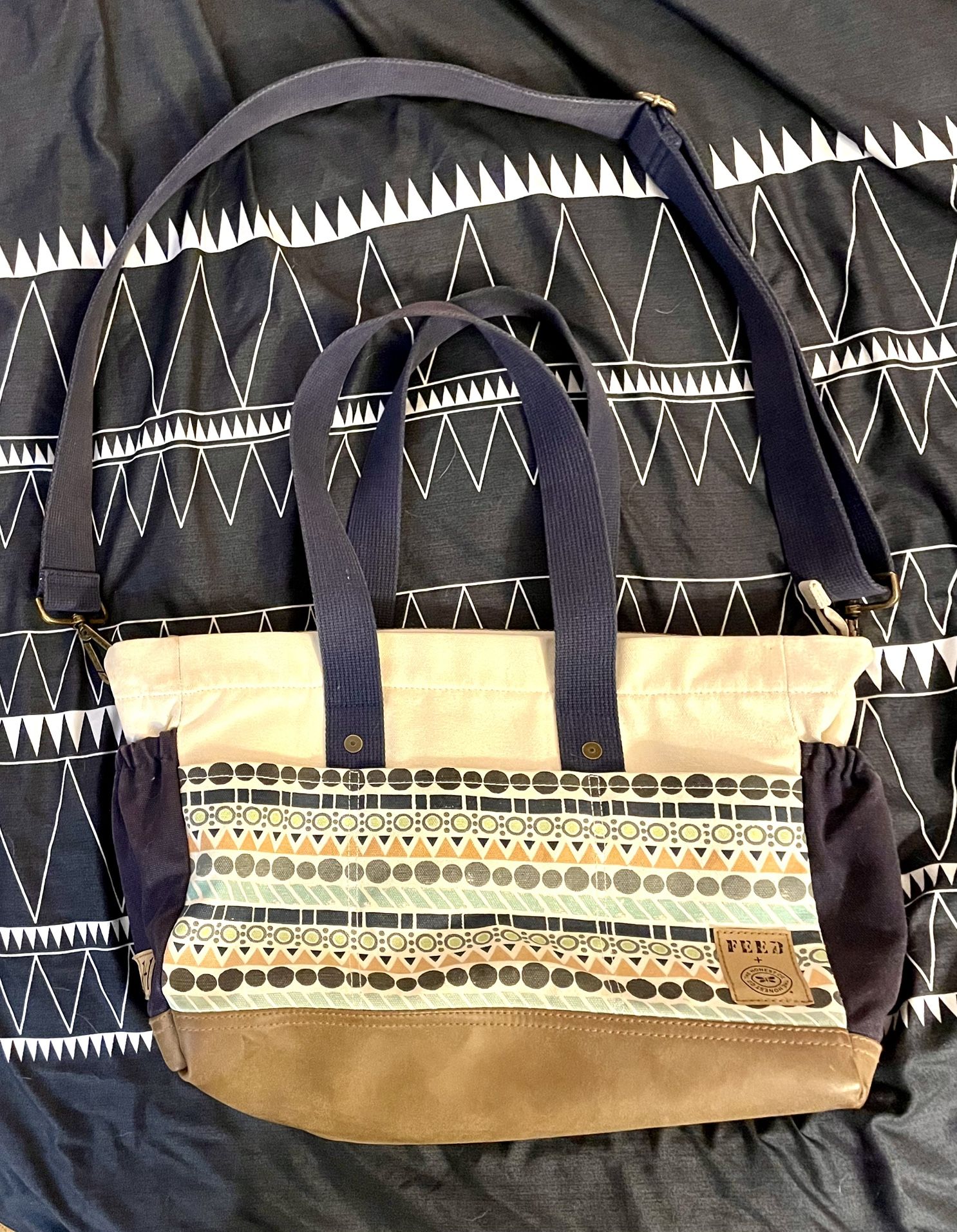 FEED +The Honest Co. Diaper Bag