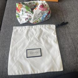 Authentic NWT Gucci Silk Flora Headband 