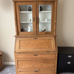 Pine Secretary Desk