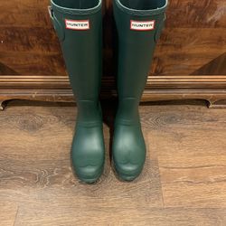 Hunter Tall Rain Boots Size 9 Women’s 