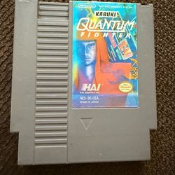 Kabuki quantum fighter NES Nintendo vintage video game