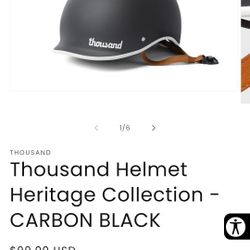 Thousand Helmet Heritage Collection Carbon Black